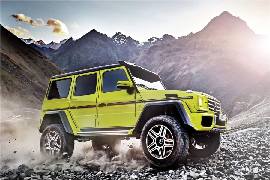  Mercedes-Benz G500 4x4&sup2; Concept 2015 года  (фото 15 из 36)